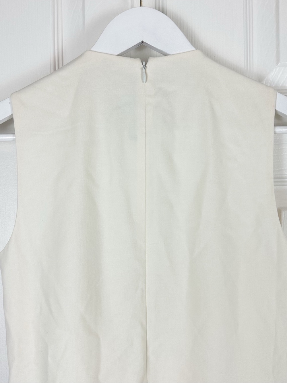 Ralph Lauren Purple Label Ivory Wool Silk Sheath Dress - Picture 8 of 15